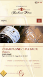 Mobile Screenshot of champagne-charbaux-freres.com